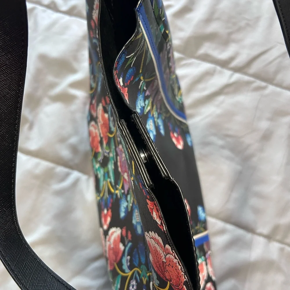 Nanette Lepore Damask Floral Tote Bag Purse